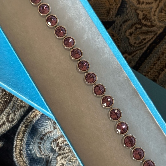 💎 Touchstone Crystal Iris Ice Bracelet Pink New - Picture 6 of 8